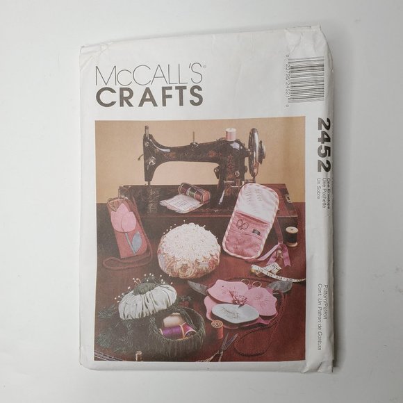 McCall's Crafts 2452 Sewing Accessories Sewing Pattern - Picture 1 of 5